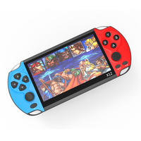 Najnowszy 5.1 calowy podręczny przenośna konsola do gier podwójny Joystick 8GB wstępnie załadowany 1500 darmowe gry wsparcie TV Out gra wideo maszyna 6